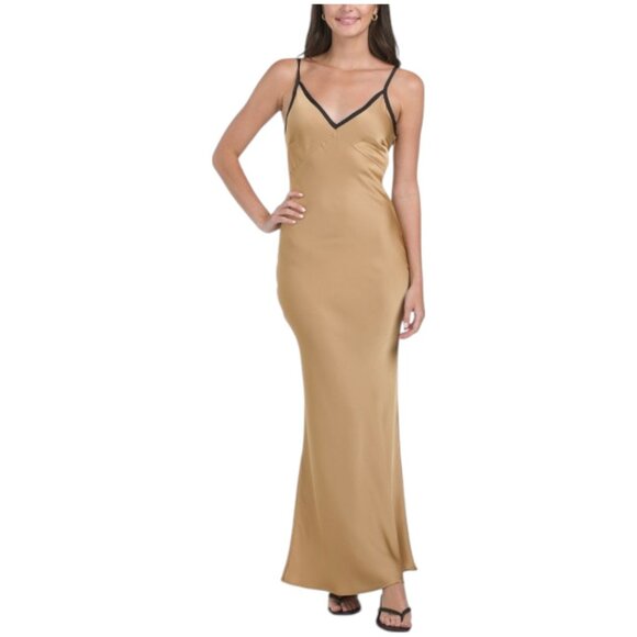 EBBY & I Contrast Maxi Dress - Picture 1 of 2